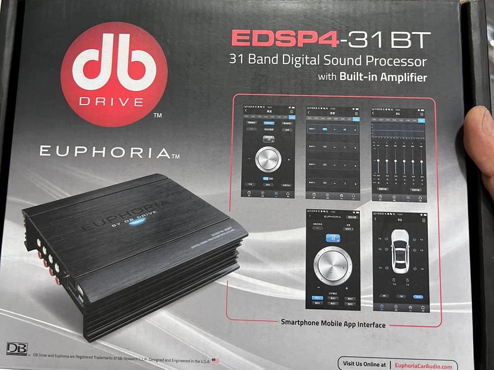 Bộ xử lý âm thanh DB EDSP4-31BT